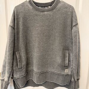 Royce, Cozy Gray Crew Neck Sweater